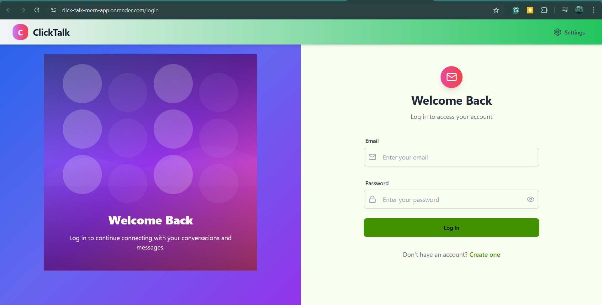 ClickTalk screenshot 2