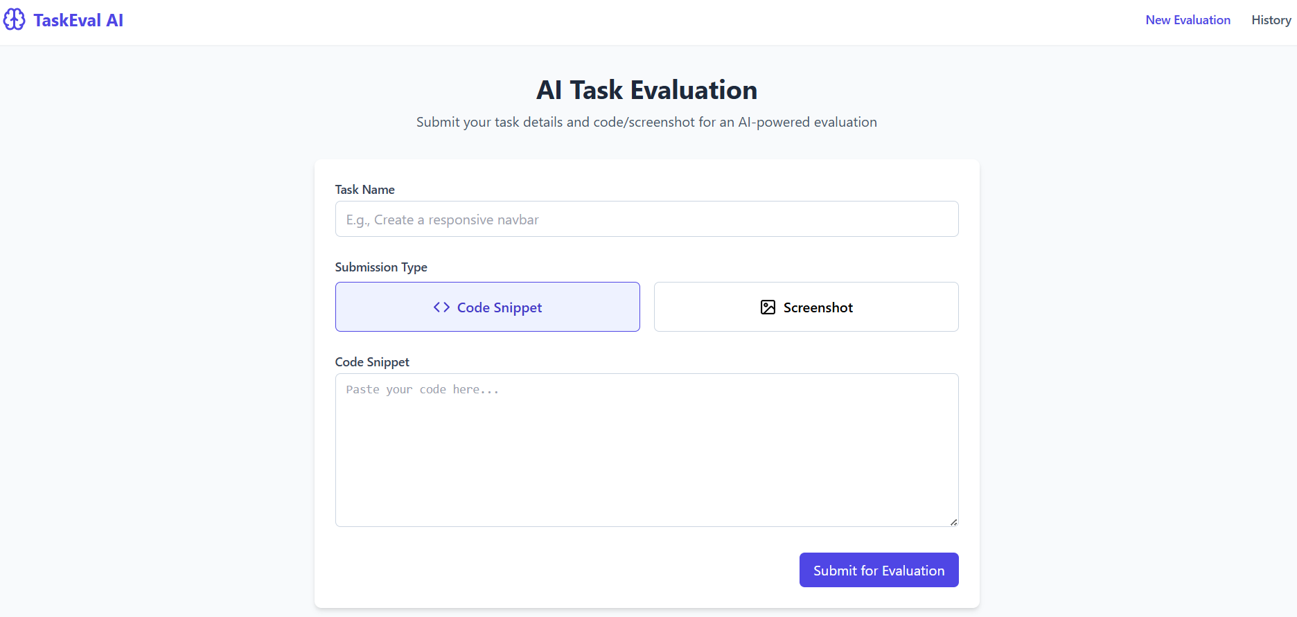 Code Eval AI