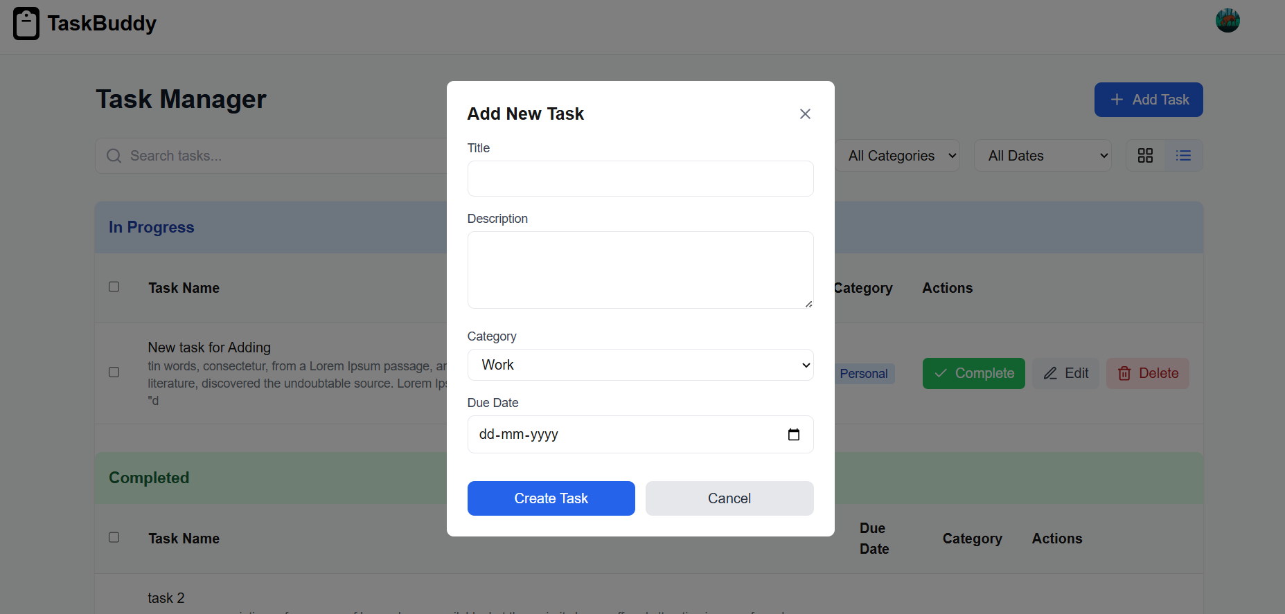 Task Manager screenshot 2